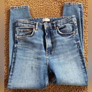 Zara High waist Skinny Jeans